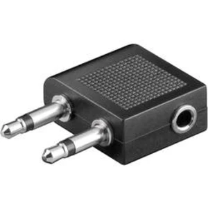 Jack audio Y adaptér SpeaKa Professional SP-7869752, černá