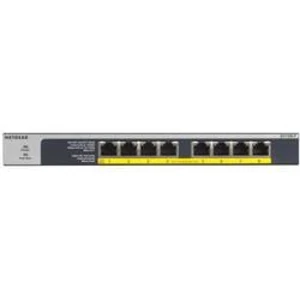 Síťový switch RJ45 NETGEAR, GS108LP-100EUS, 8 portů, funkce PoE