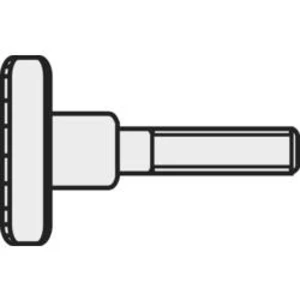 Šrouby s rýhovanou hlavou TOOLCRAFT, DIN 464, M5 x 16, 10 ks