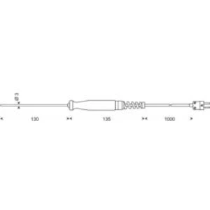 Teplotní čidlo Greisinger GES 900, typ K, -65 až +1000 °C, 100950
