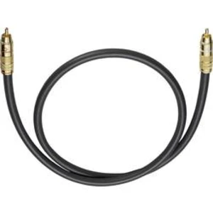 Cinch audio kabel Oehlbach 204505, 5.00 m, antracitová