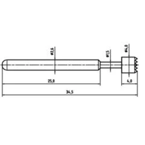 Zkušební hrot PTR 1040-C-1.5N-NI-4.0