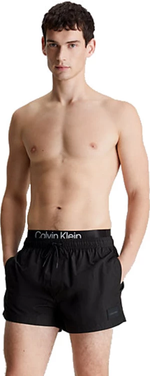 Calvin Klein Pánské koupací kraťasy KM0KM00947-BEH L