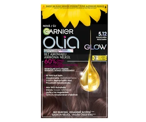 Permanentní olejová barva Garnier Olia Glow 5.12 duhová hnědá + dárek zdarma