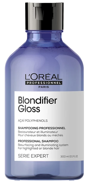 L´Oréal Professionnel Regenerační a rozjasňující šampon pro blond vlasy Série Expert Blondifier (Gloss Shampoo) 500 ml