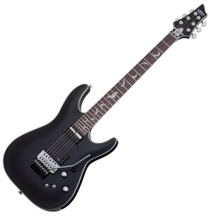 Schecter Damien Platinum-6 FR S Satin Black Guitare électrique