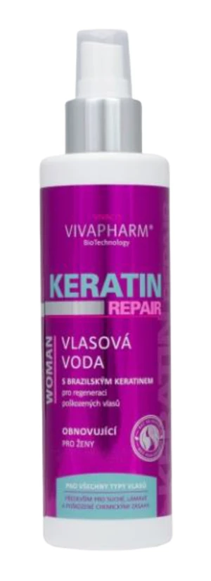 VIVAPHARM Keratinová vlasová voda 200 ml