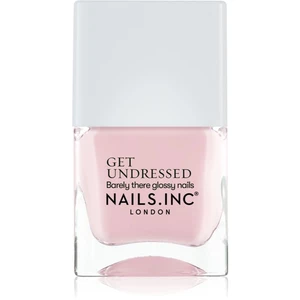 Nails Inc. Get Undressed ošetrujúci lak na nechty odtieň Dare To Bare 14 ml