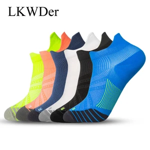 LKWDer 3 Pairs Unisex Sport Socks Women Men Short Tube Breathable Socks Outdoor Running Basketball Large Big Size 45,46 Socks