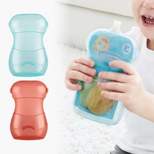 Fruit Puree Anti-squeeze Box Baby Toddler Food Supplement Bag Children Fruit Puree Box Juice Yogurt Food Supplement Box