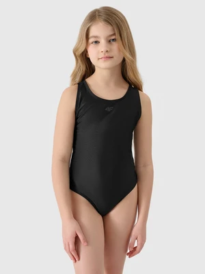 Girls' 4F One-piece Swimsuit - Black