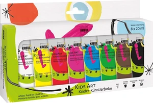 Kreul Kids Art Artists' Set Ensemble de peintures à la gouache 8 x 20 ml