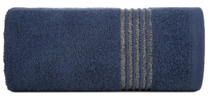 Eurofirany Unisex's Towel 452980 Navy Blue