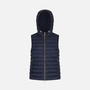 Dark blue women's down vest Geox Jaysen - Women's