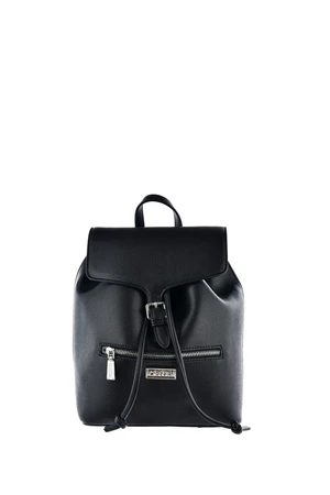 Big Star Classic Leather Backpack KK574132 Black