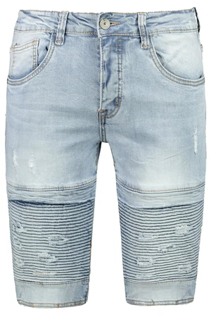 Man Denim Blue Shorts SX1219