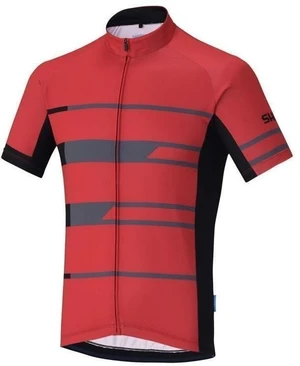 Shimano Team Short Sleeve Jersey Tricou Red M