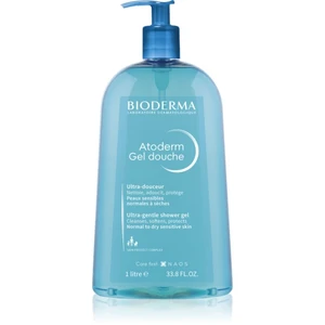 Bioderma Atoderm Gel jemný sprchový gel pro suchou a citlivou pokožku 1000 ml