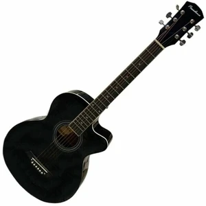 Pasadena SG026C-38 Black Guitarra Jumbo