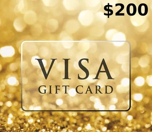 Visa Gift Card $200 US