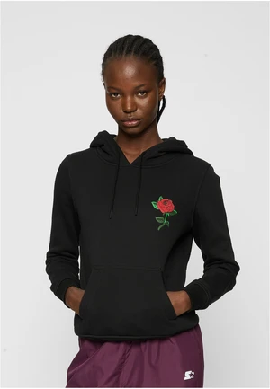 Women's Rose Hoody Black