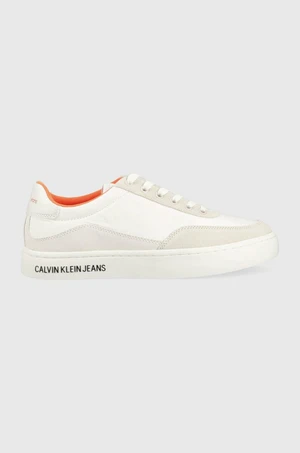 Sneakers boty Calvin Klein Jeans CLASSIC CUPSOLE SU SOFTNY bílá barva, YM0YM00669