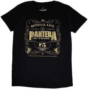 Pantera T-Shirt 101 Proof Unisex Black XL