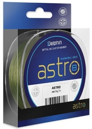 Delphin Astro 8 Green 0,23 mm 300 m 36,3 lbs Trecciati