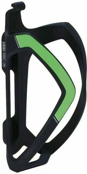 BBB FlexCage Matt Black/Green Porta Borraccia