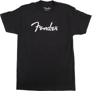 Fender T-shirt Spaghetti Logo Black XL