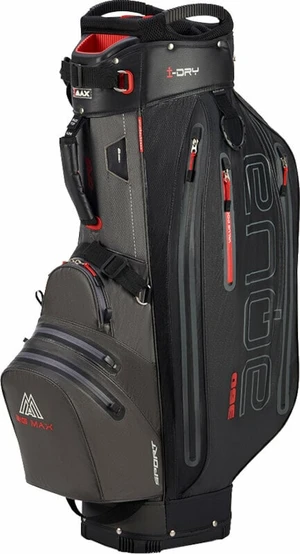 Big Max Aqua Sport 360 Charcoal/Black/Red Sac de chariot de golf