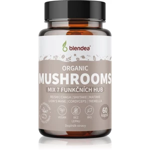 Blendea Mushrooms BIO kapsuly na udržanie vitality 60 cps