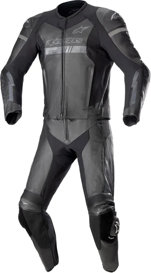 Alpinestars GP Force Chaser Leather Suit 2 Pc Black/Black 60 Dwuczęściowy kombinezon motocyklowy