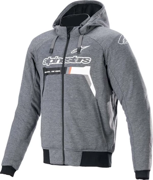 Alpinestars Chrome Ignition Hoodie Melange/Dark Gray/White L Kurtka tekstylna