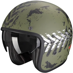 Scorpion BELFAST EVO NEVADA Matt Green/Silver S Casco