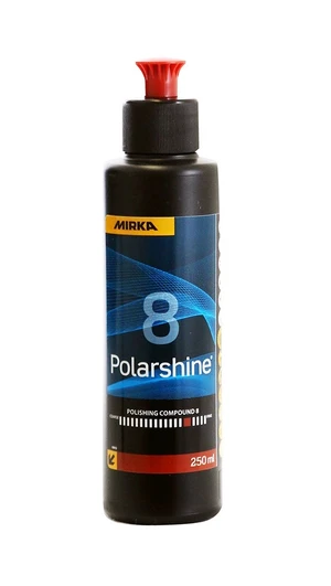 MIRKA Lešticí pasta Polarshine 8, pro vysoký lesk, 250 ml