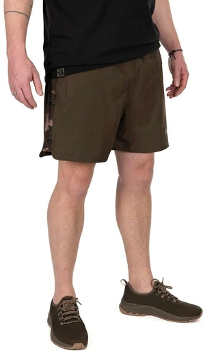 Fox Fishing Pantaloni Khaki/Camo LW Swim Shorts - L