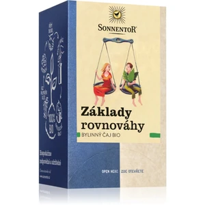 SONNENTOR Základy rovnováhy BIO bylinný čaj dvoukomorový sáček 18x1,5 g