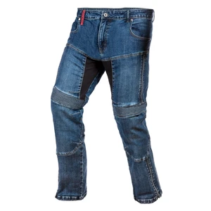 Pánské moto jeansy Ayrton 505 Washed  sepraná modrá  40/36