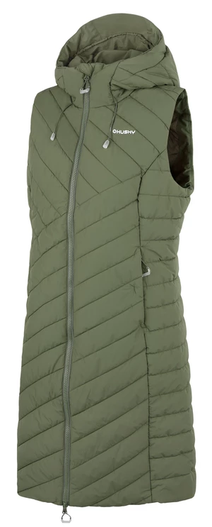 Husky  Napi L khaki, S Dámska hardshell vesta