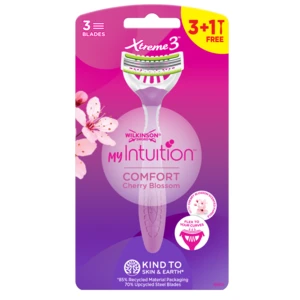 WILKINSON SWORD MY Intuition Comfort Cherry Blossom jednorázový holicí strojek 4 ks