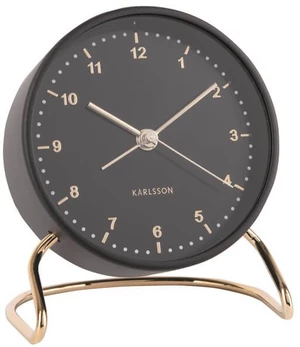 Karlsson Budík Clock Stylish KA5764BK