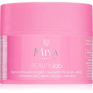 MIYA Cosmetics BEAUTY.lab exfoliační maska 50 g