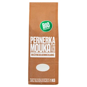 PERNERKA Mouka žitná celozrnná hladká BIO 1 kg