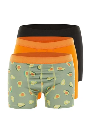 Trendyol Multicolor Men's 3-Pack Boxer