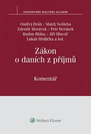 Zákon o daních z příjmů - Zdeněk Morávek, Matěj Nešleha, Ondřej Dráb