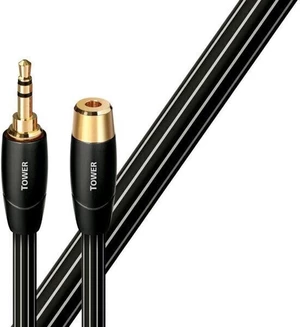 AudioQuest Tower 5 m Černá Hi-Fi Prodlužovací Audio kabel