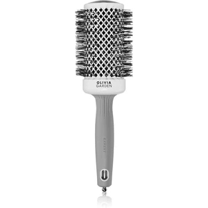 Olivia Garden Expert Shine Wavy Bristles White&Grey kefa na vlasy průměr 55 mm 1 ks