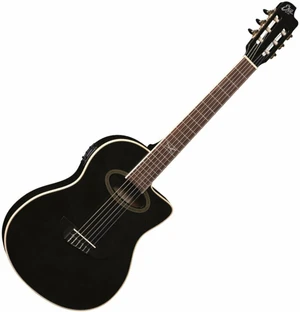 Eko guitars NXT N100e 4/4 Black Klasická gitara s elektronikou