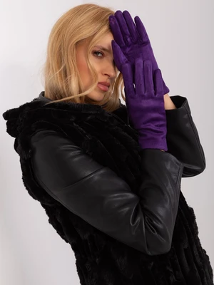 Dark Purple Women's Touch Gloves